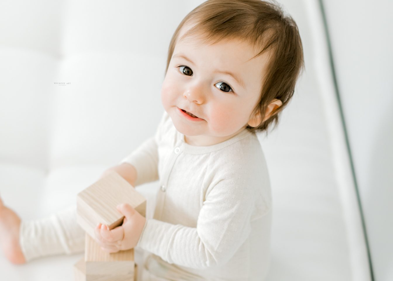 Bodie Turns One | One Year Studio Session | Whimsee Art Photography
