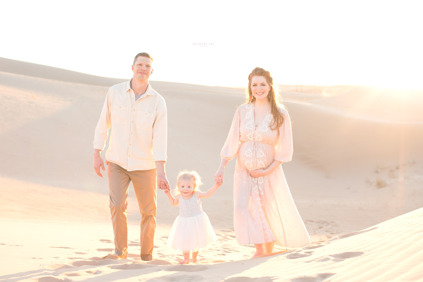 Imperial Sand Dunes Maternity/Family Session | Imperial Sand Dunes | Maternity Photographer | Whimsee Art Photography