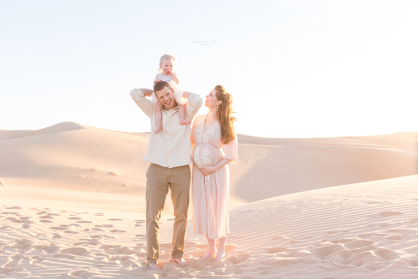 Imperial Sand Dunes Maternity/Family Session | Imperial Sand Dunes | Maternity Photographer | Whimsee Art Photography