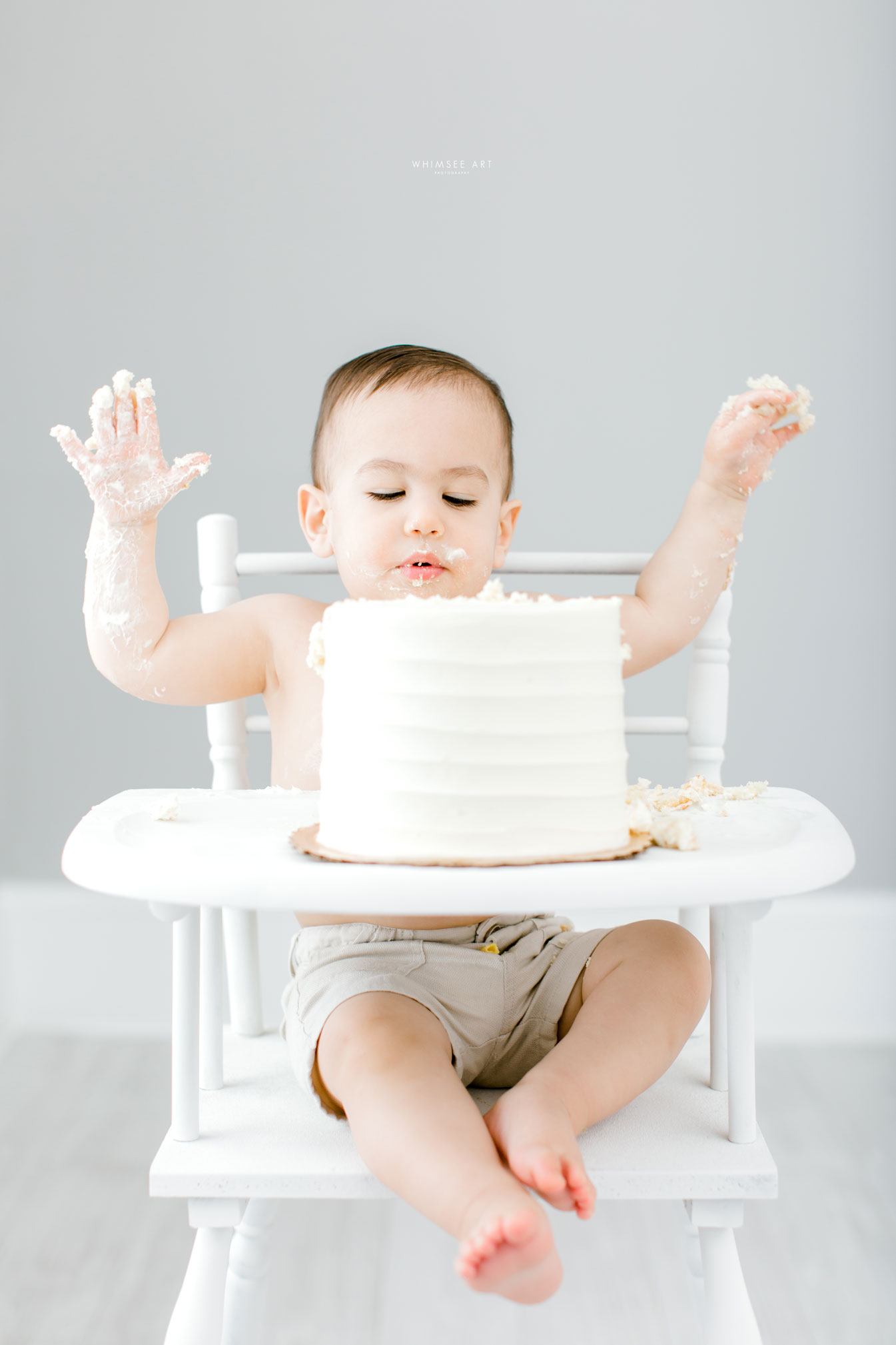 Cake Smash | Roanoke Child Photographer | Whimsee Art Photography