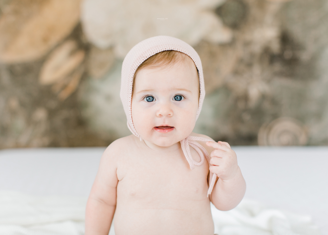 Geneva's 6 month Glimpse | Roanoke Baby Photographer | Whimsee Art Photography