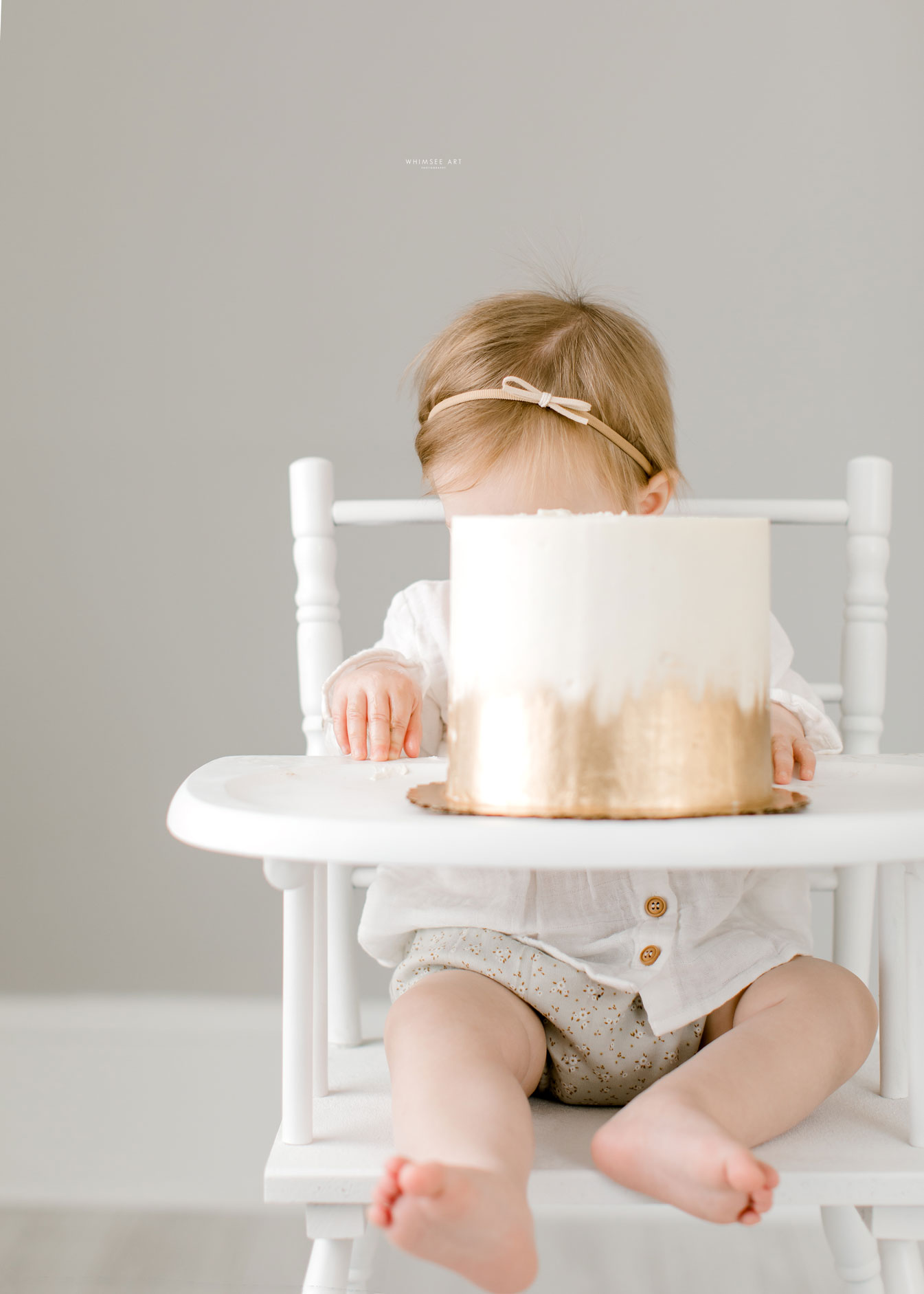 Cake Smash | One Year Photos | Whimsee Art Photography