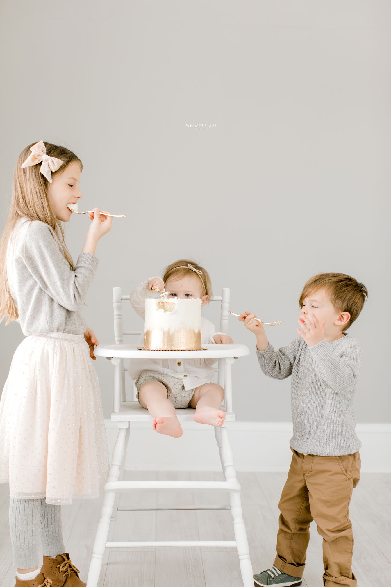 Cake Smash | One Year Photos | Whimsee Art Photography