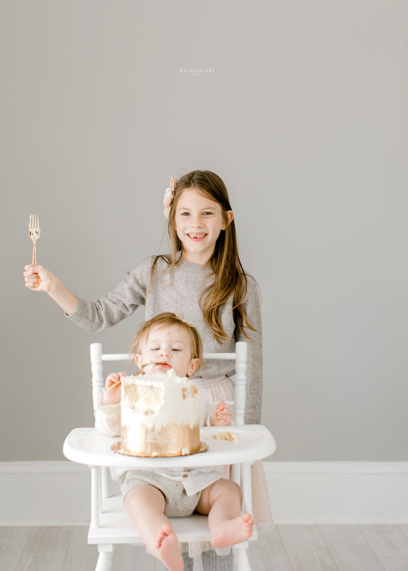 Cake Smash | One Year Photos | Whimsee Art Photography